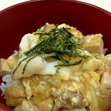 オイスターソースで親子丼(酒みりんなし)